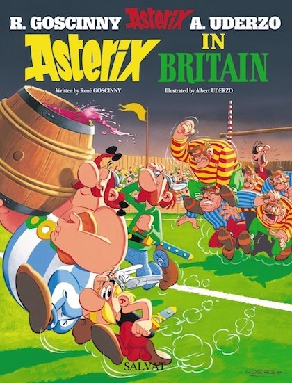 Resumen de Asterix In Britain. Astérix en Bretaña. Edición Bilingüe