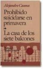 Resumen de Prohibido Suicidarse en Primavera. La Casa de los Siete Balcones