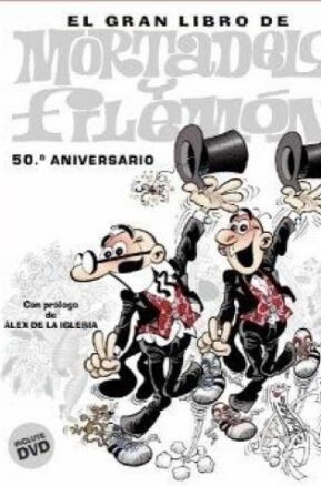 Resumen de El Gran Libro de Mortadelo y Filemón (50º Aniversario, Incluye Dvd)