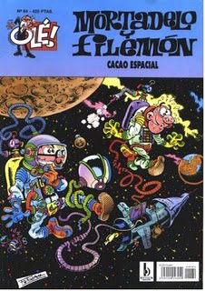 Resumen de Mortadelo y Filemón: El Cacao Espacial