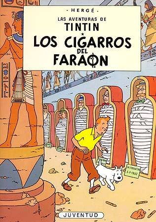 Resumen de Los Cigarros del Faraón. Las Aventuras de Tintín