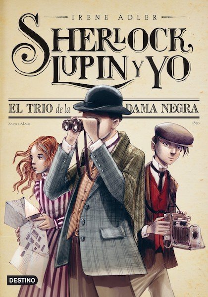 Resumen de El Trío de la Dama Negra. Sherlock, Lupin y Yo 1