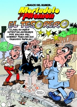Resumen de Mortadelo y Filemón: El Tesorero. Magos del Humor Nº 167